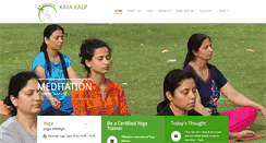 Desktop Screenshot of kayakalpyoga.com